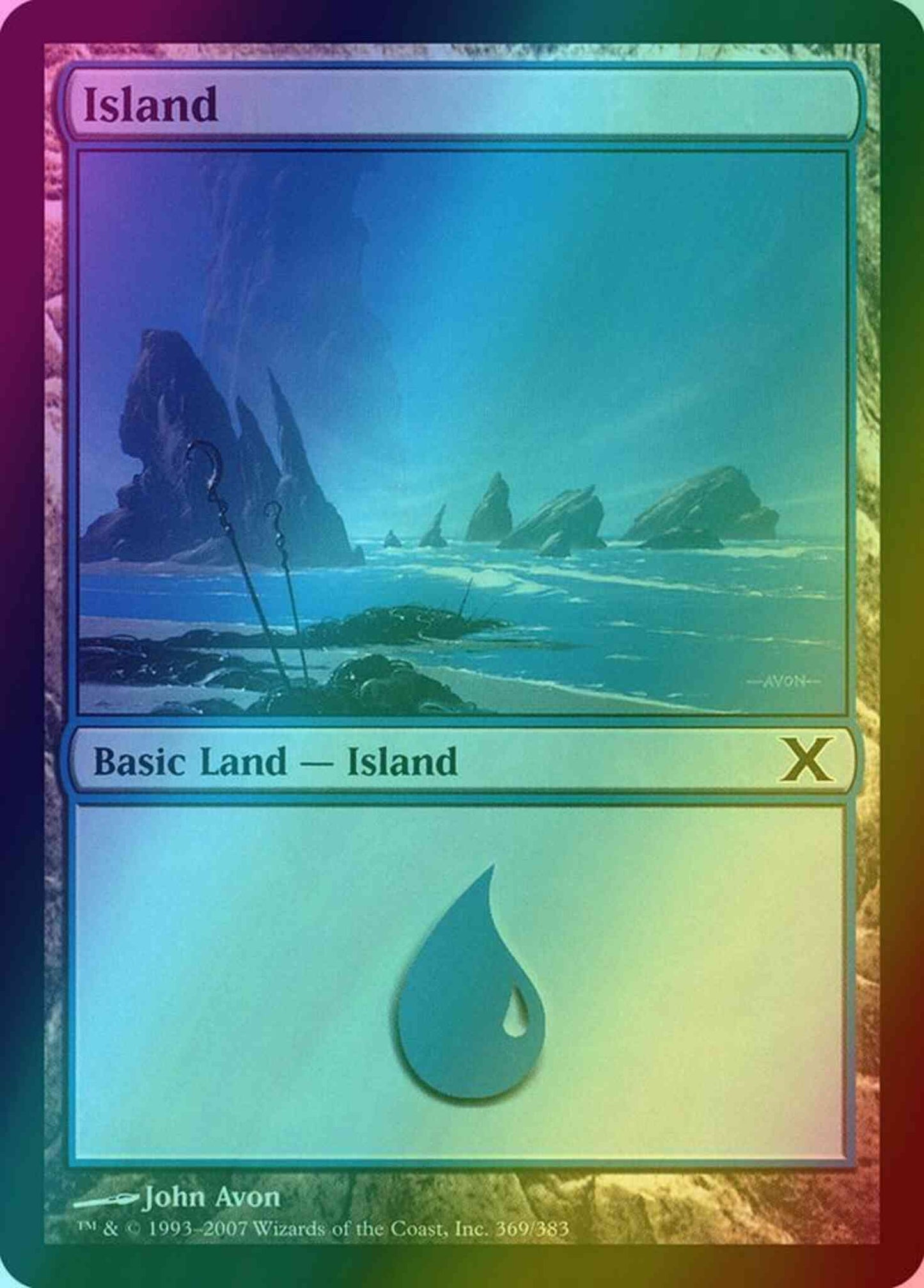Island [369] [Tenth Edition] [Foil]