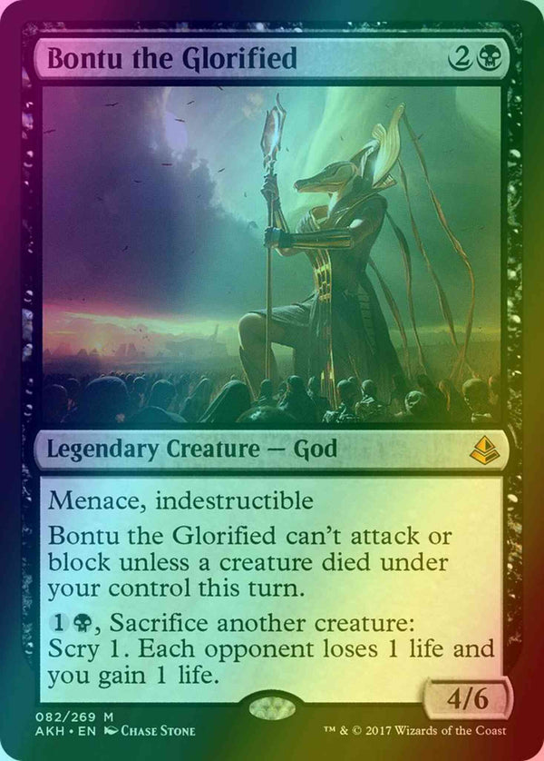 Bontu the Glorified [82] [Amonkhet] [Foil]