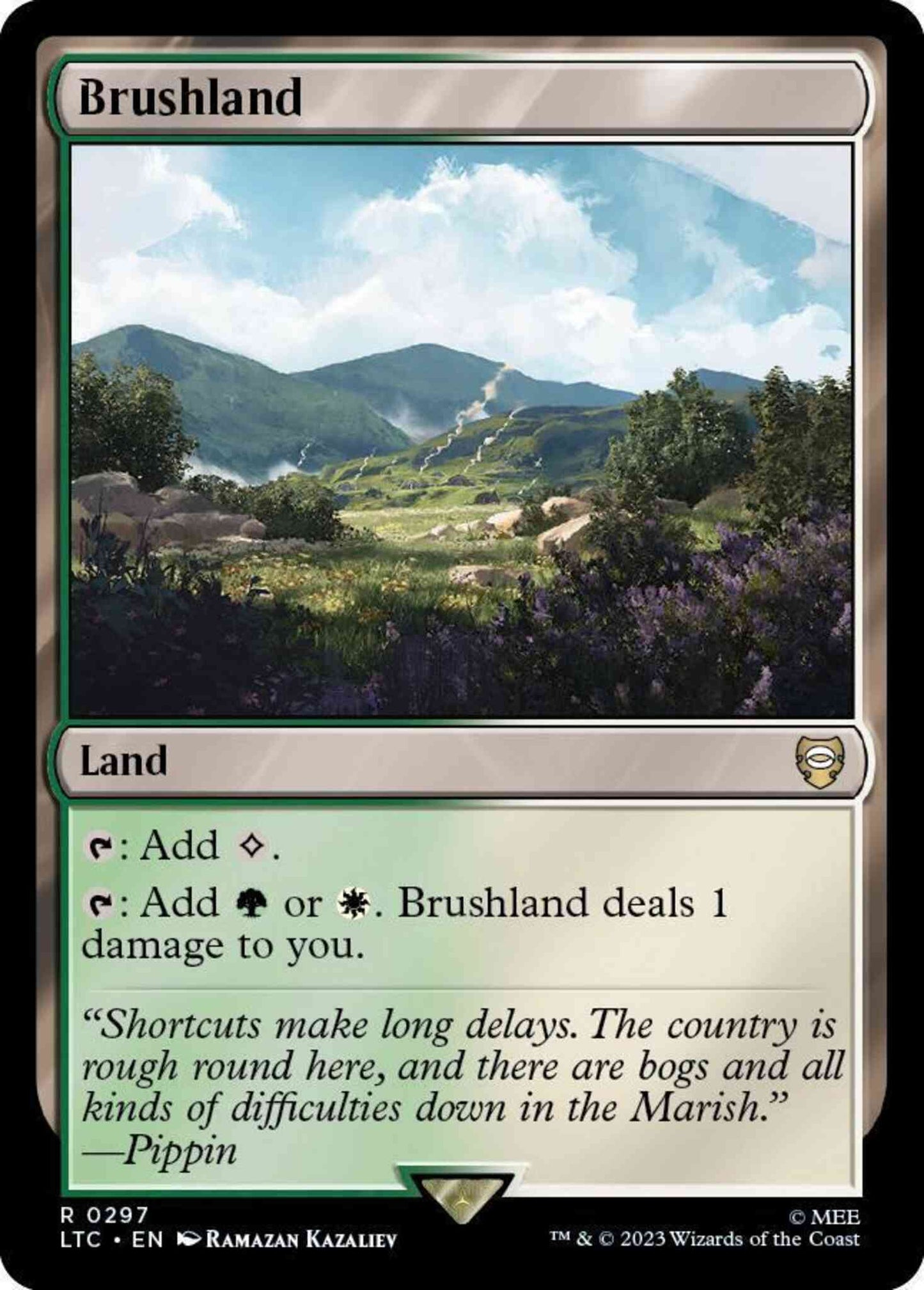 Brushland [297] [The Lord of the Rings: Tales of Middle-earth: Commander] [Non-Foil]