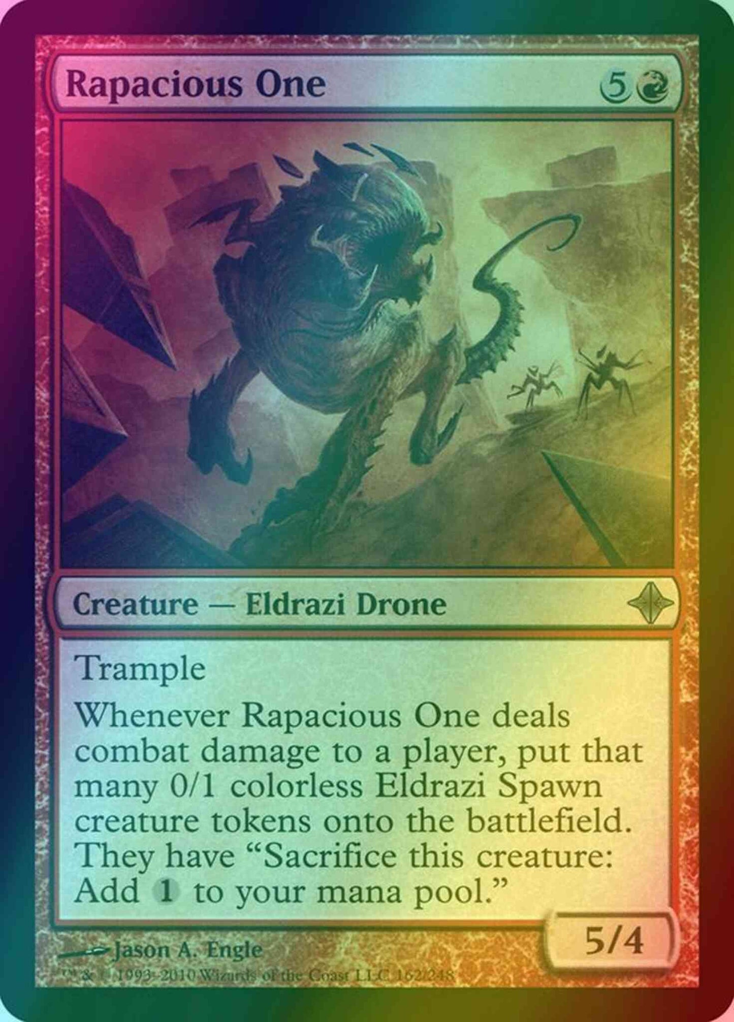 Rapacious One [162] [Rise Of The Eldrazi] [Foil]