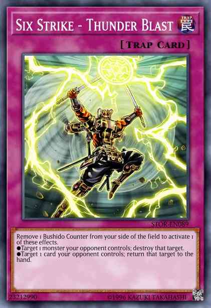 Six Strike - Thunder Blast - SDWA-EN039 - Common - 1st Edition