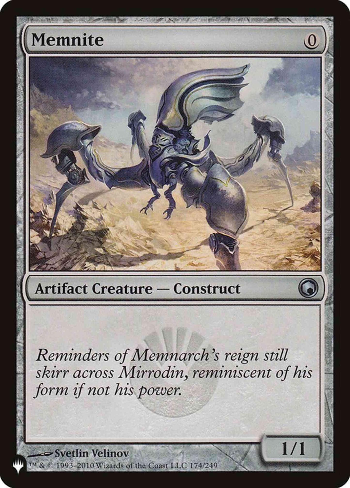 Memnite [SOM-174] [The List] [Non-Foil]
