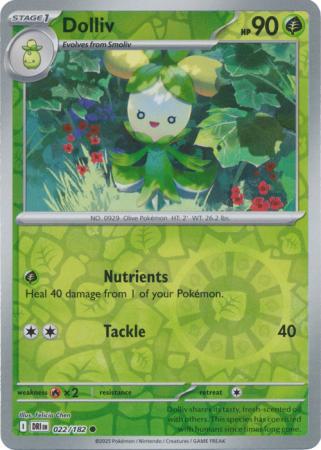 Dolliv - 022/182 - Common [sv10-022] [Reverse Holo]