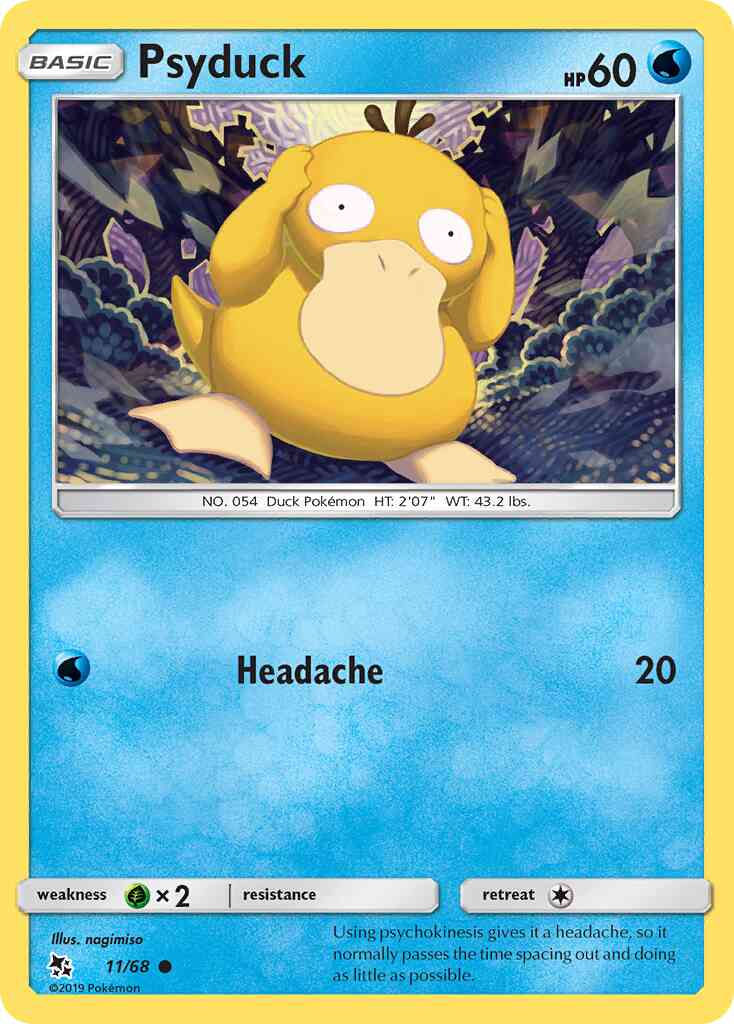 Psyduck - 11/68 - Common [sm115-11] [Reverse Holo]