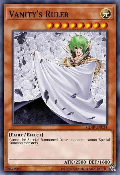 Vanity's Ruler - DUOV-EN061 - Ultra Rare - 1st Edition