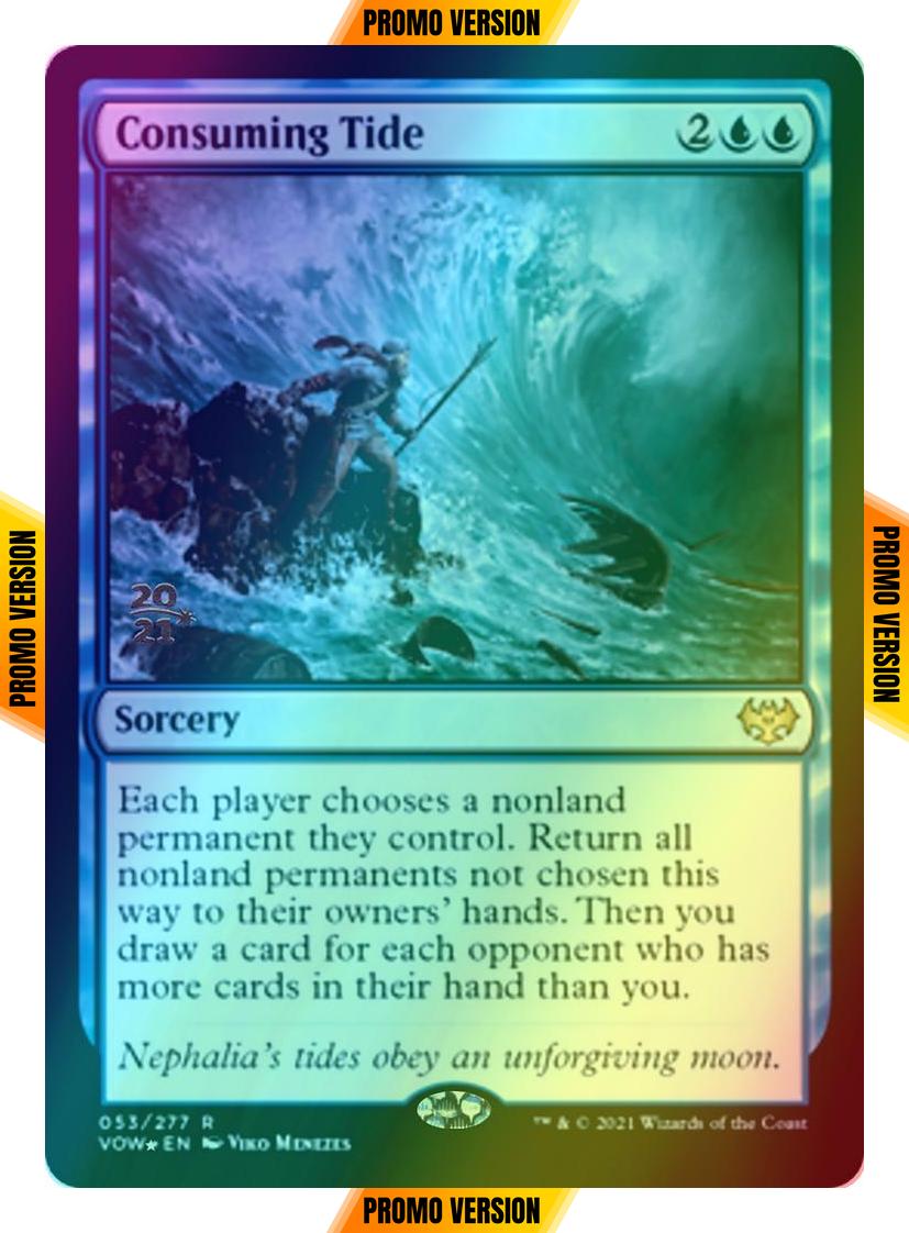 Consuming Tide [Prerelease] [53s] [Innistrad: Crimson Vow: Promos] [Foil]