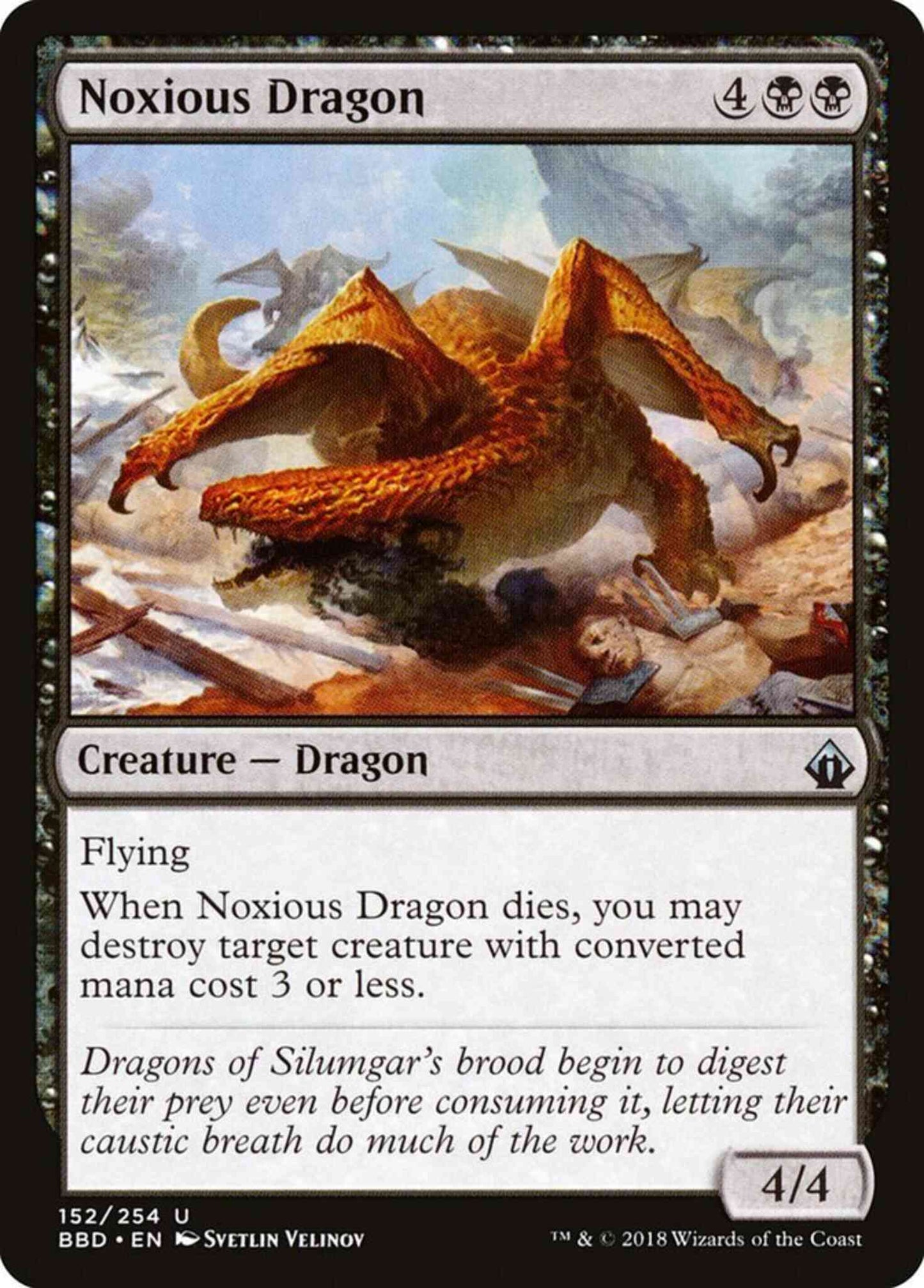 Noxious Dragon [152] [Battlebond] [Non-Foil]