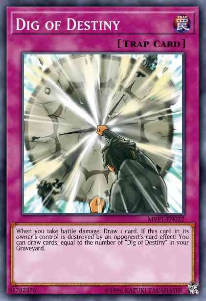 Dig of Destiny - MVP1-ENG22 - Gold Rare - Unlimited