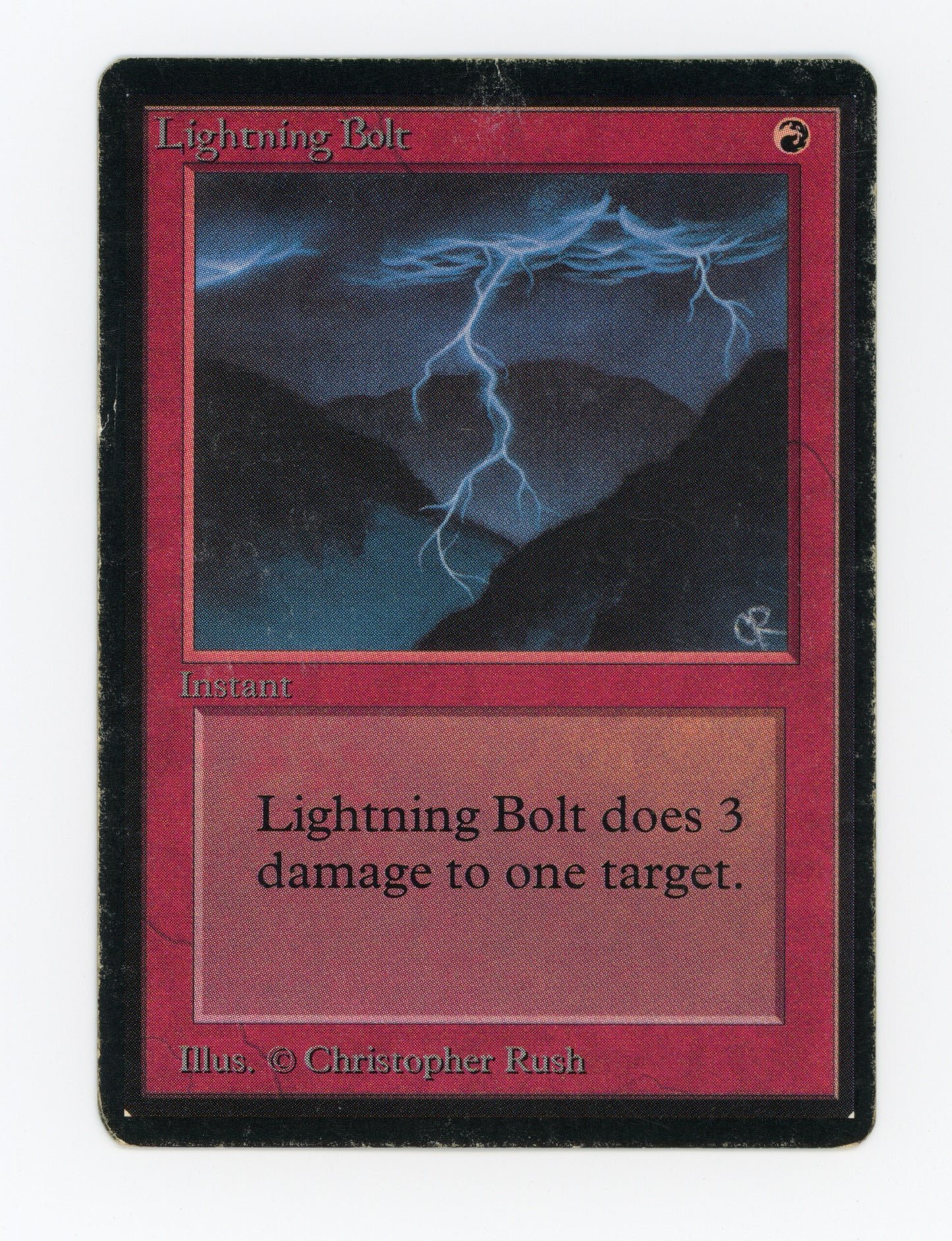 Lightning Bolt — Damaged — ID 18339