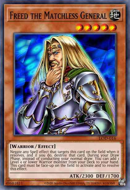 Freed the Matchless General - BP01-EN123 - Common - 1st Edition