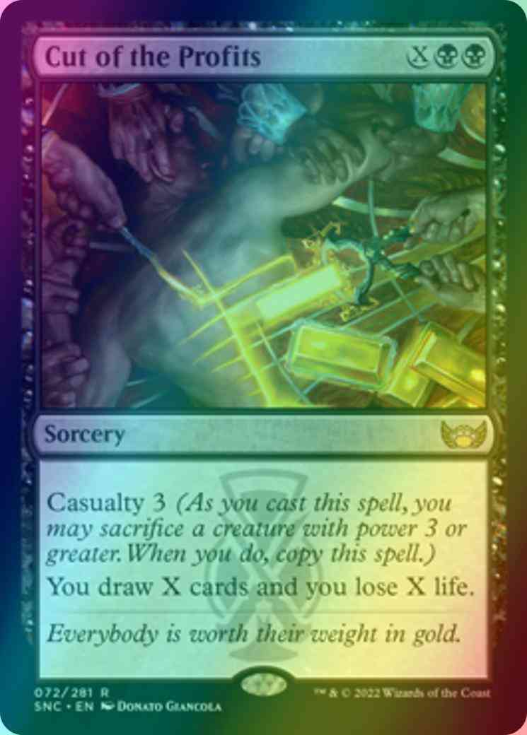 Cut of the Profits [72] [Streets of New Capenna] [Foil]