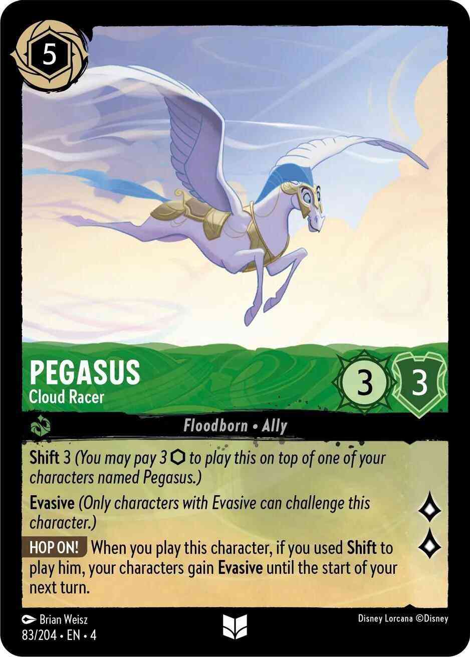 Pegasus - Cloud Racer - 83/204 [Ursula's Return] [Non-Foil]