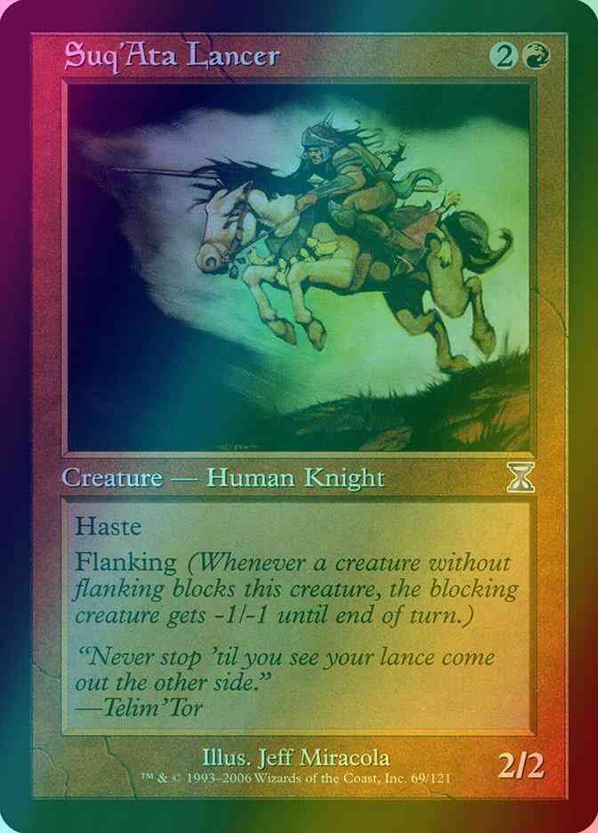 Suq'Ata Lancer [69] [Time Spiral Timeshifted] [Foil]