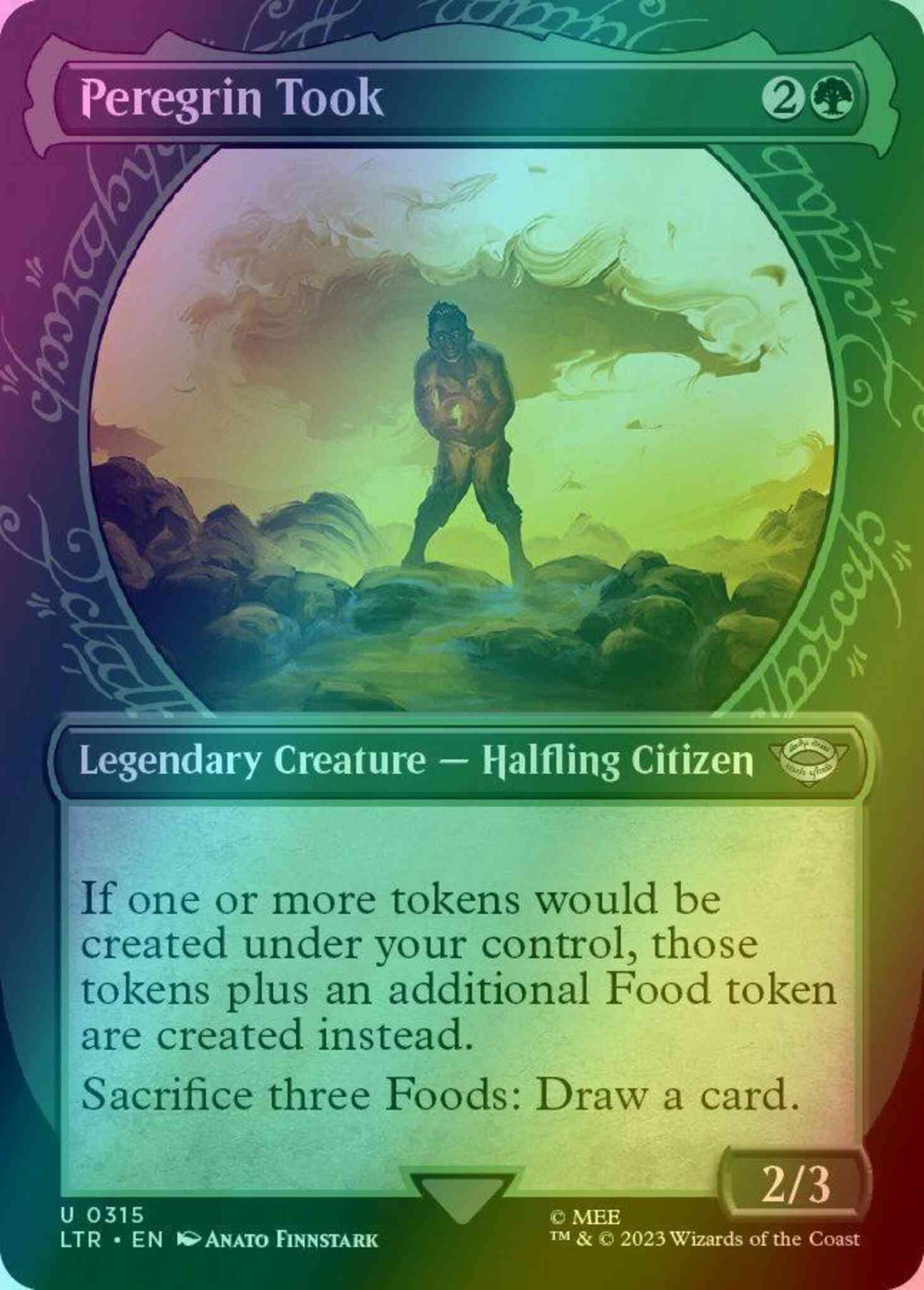 Peregrin Took [315] [Ring Showcase] [The Lord of the Rings: Tales of Middle-earth] [Foil]