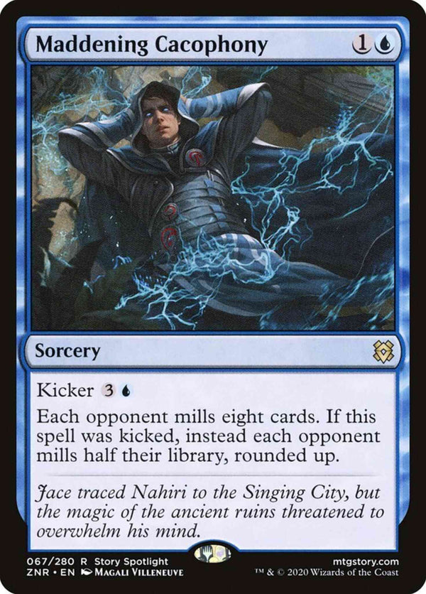 Maddening Cacophony [67] [Zendikar Rising] [Non-Foil]