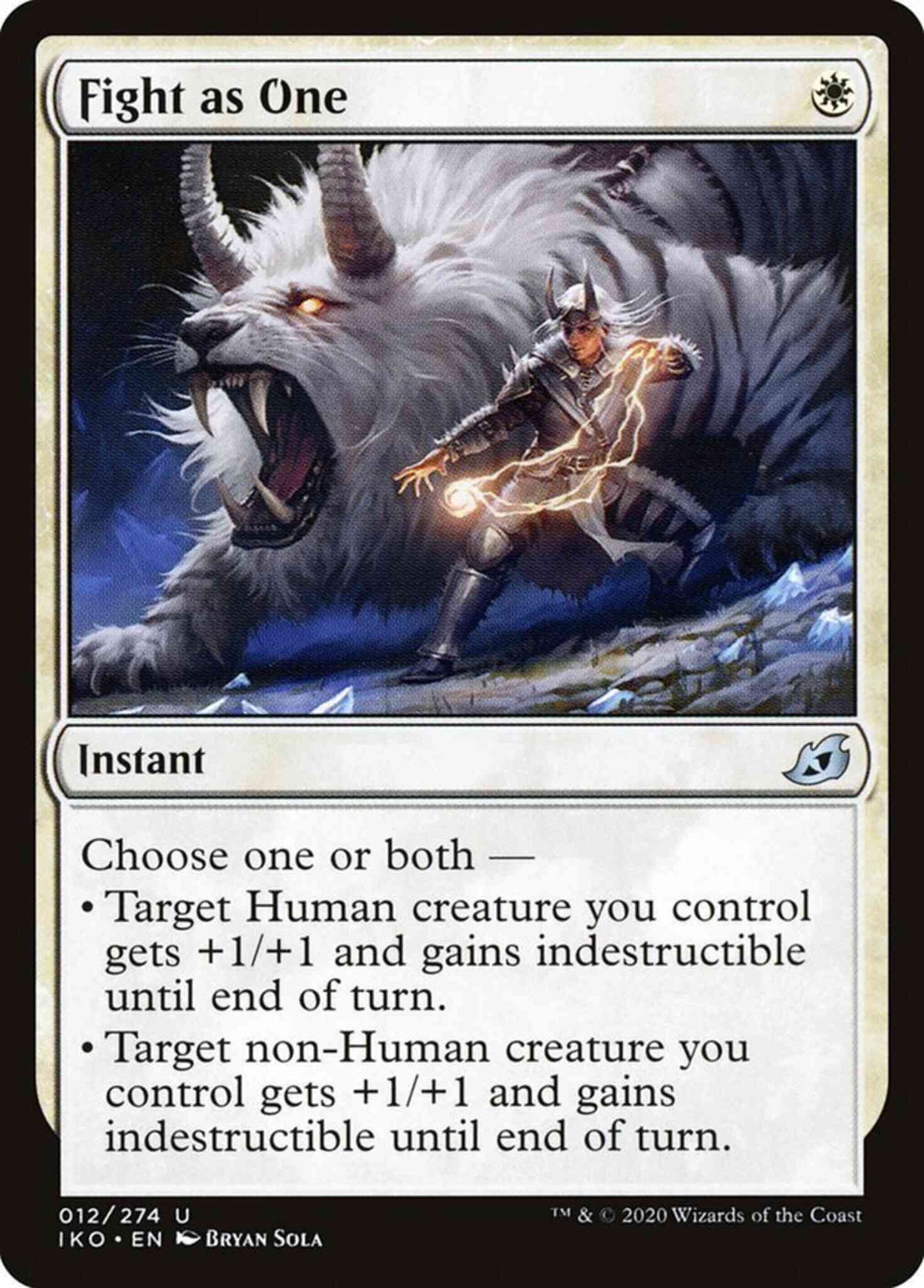 Fight as One [12] [Ikoria: Lair of Behemoths] [Non-Foil]