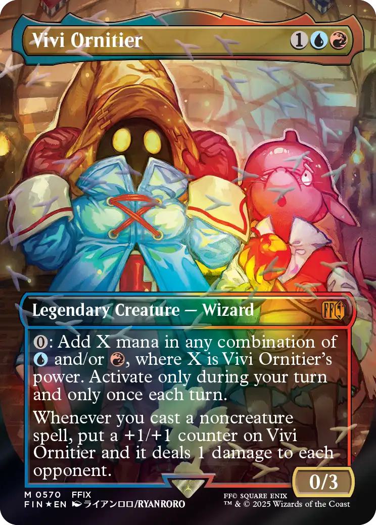 Vivi Ornitier [570] [Borderless] [FINAL FANTASY] [Chocobo Track Foil]