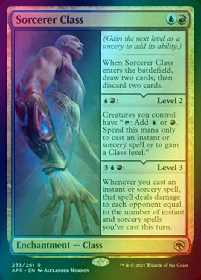 Sorcerer Class [233] [Adventures in the Forgotten Realms] [Foil]