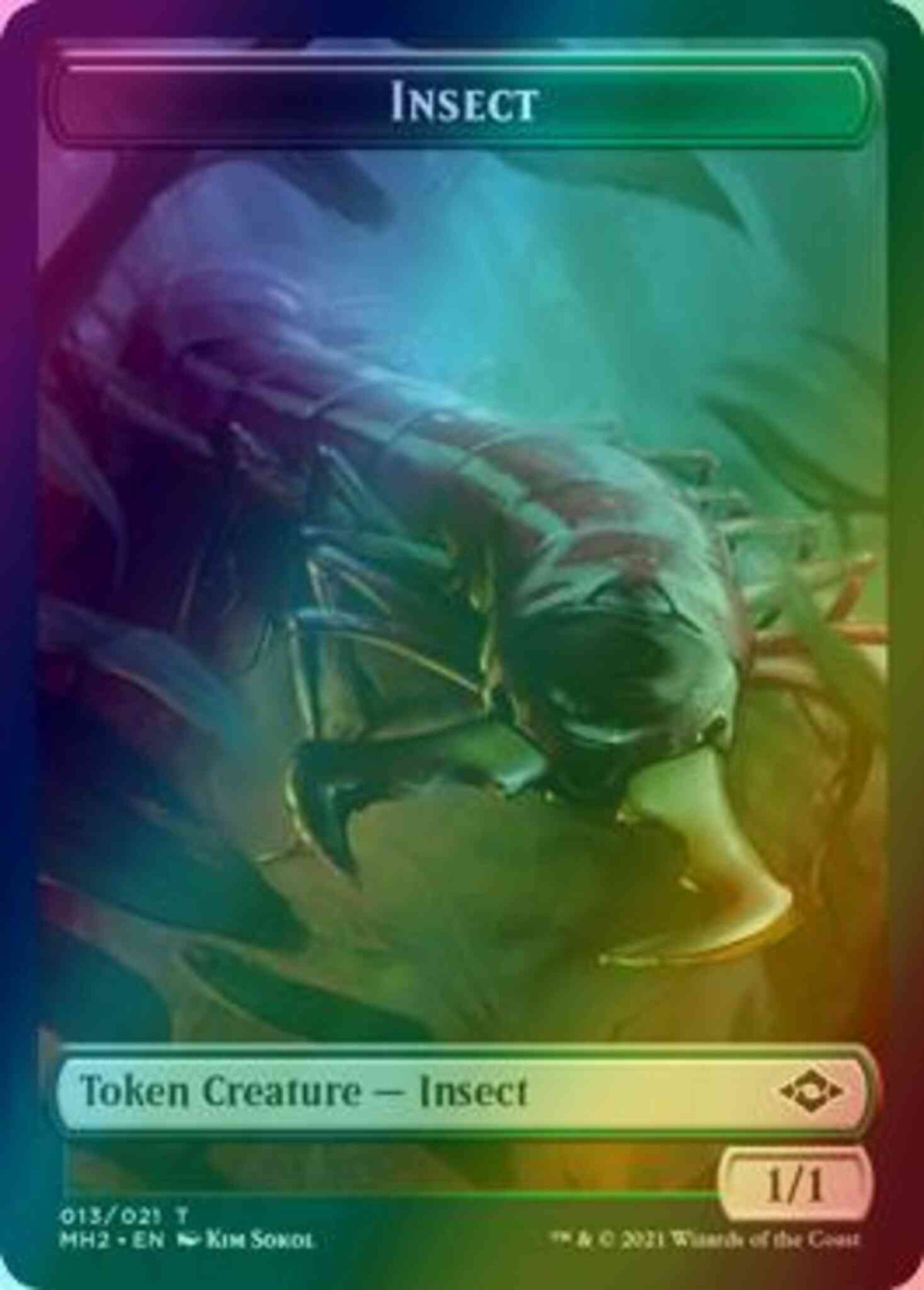 Insect Token (13) // Squirrel Token (11) [Modern Horizons 2 Tokens] [Foil]