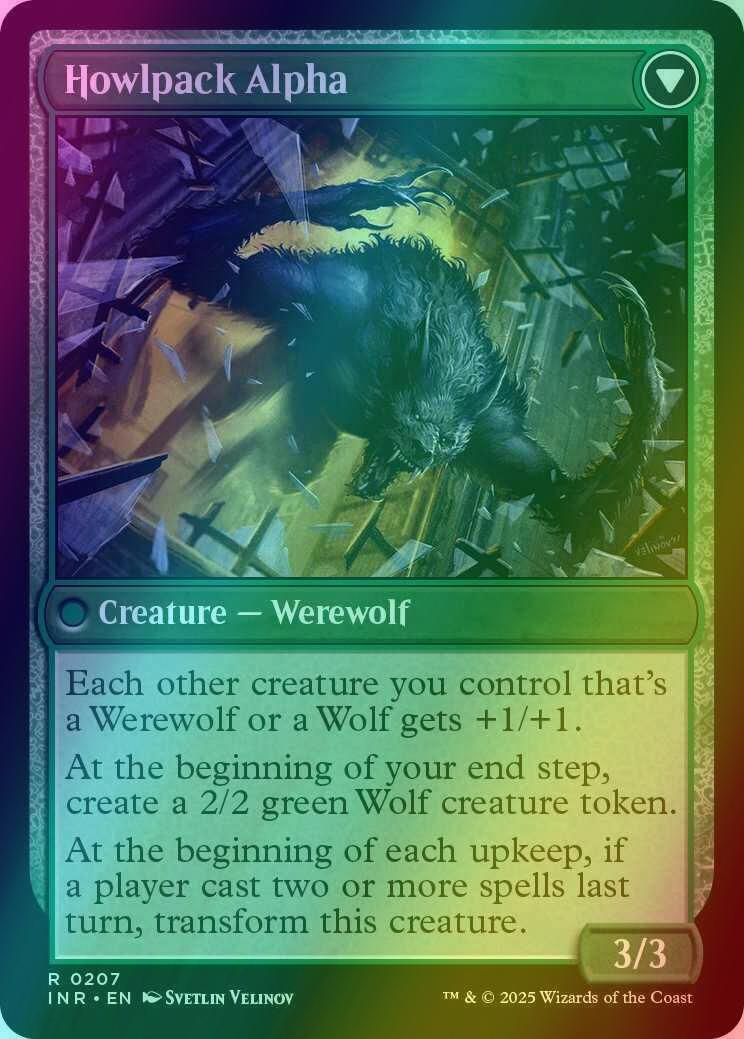 Mayor of Avabruck // Howlpack Alpha [207] [Innistrad Remastered] [Foil]
