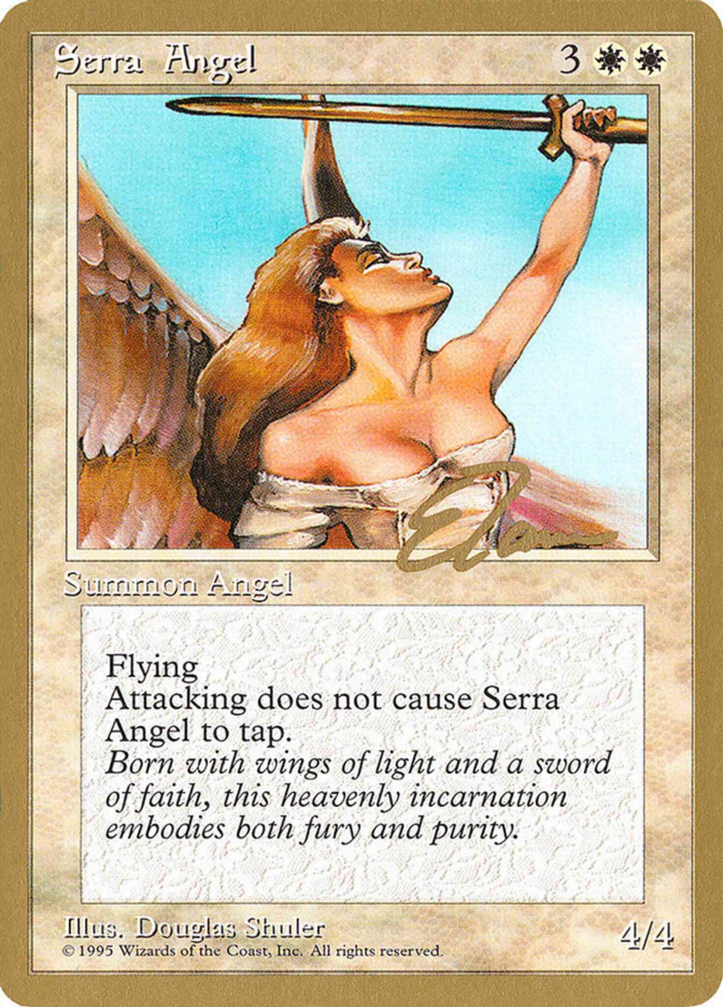 Serra Angel [et50] [Eric Tam] [Pro Tour Collector Set] [Non-Foil]