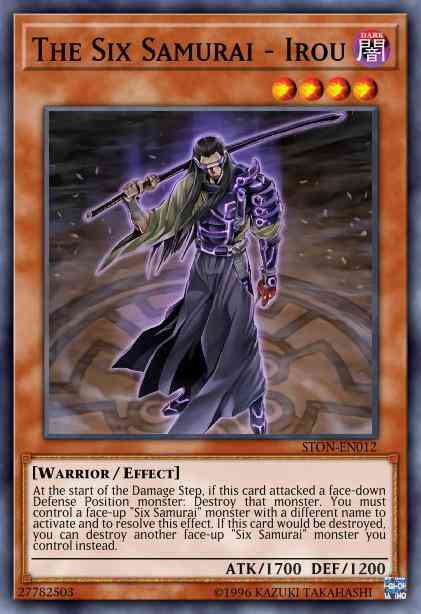The Six Samurai - Irou - RYMP-EN093 - Ultra Rare - Unlimited