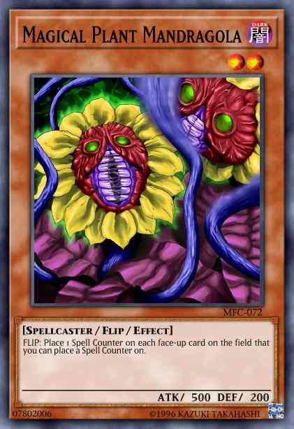 Magical Plant Mandragola - MFC-072 - Common - 1st Edition