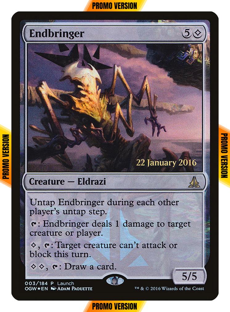 Endbringer [3] [Launch] [Oath of the Gatewatch Promos] [Foil]