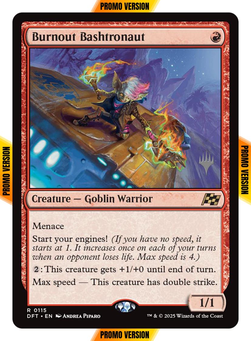 Burnout Bashtronaut [115p] [Promo Pack] [Aetherdrift: Promos] [Non-Foil]