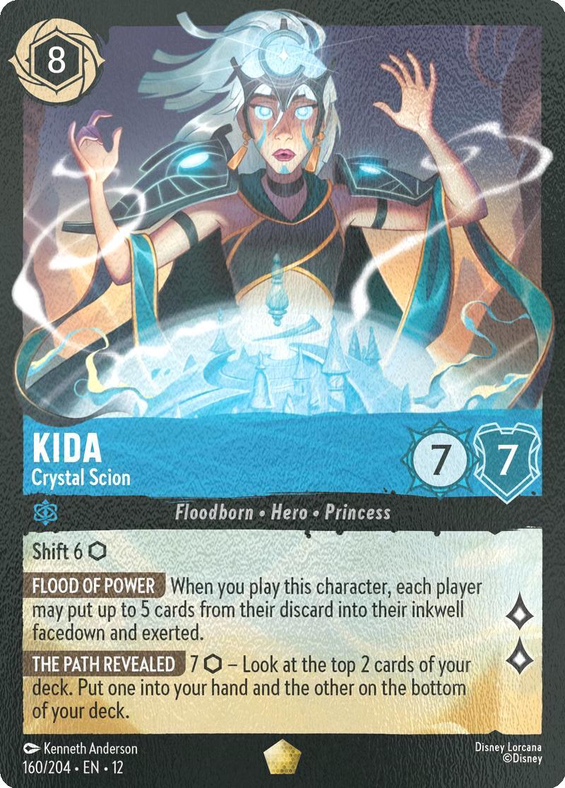 Kida - Crystal Scion - 160/204 [Wilds Unknown] [Cold Foil]