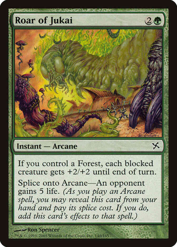 Roar of Jukai [140] [Betrayers of Kamigawa] [Non-Foil]