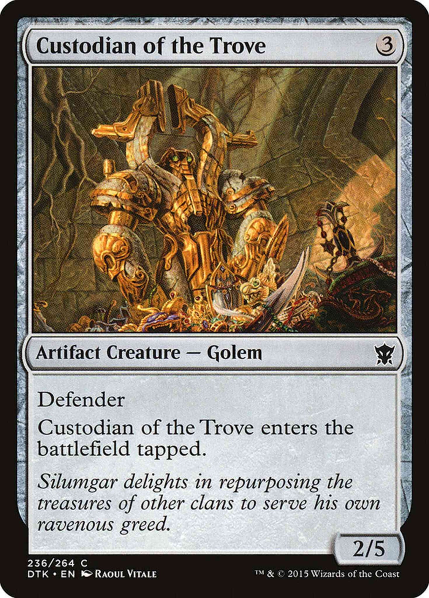 Custodian of the Trove [236] [Dragons Of Tarkir] [Non-Foil]
