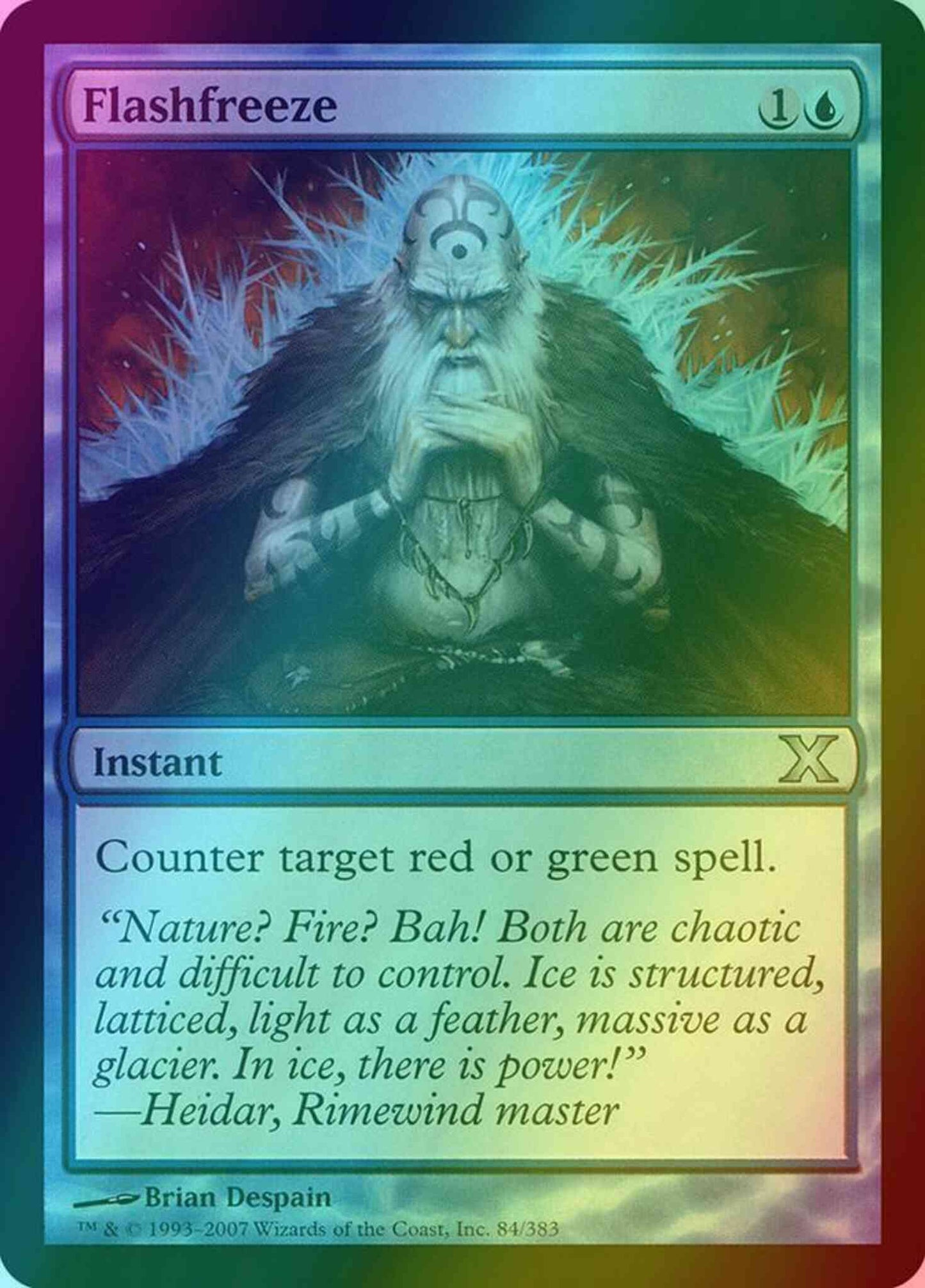 Flashfreeze [84] [Tenth Edition] [Foil]