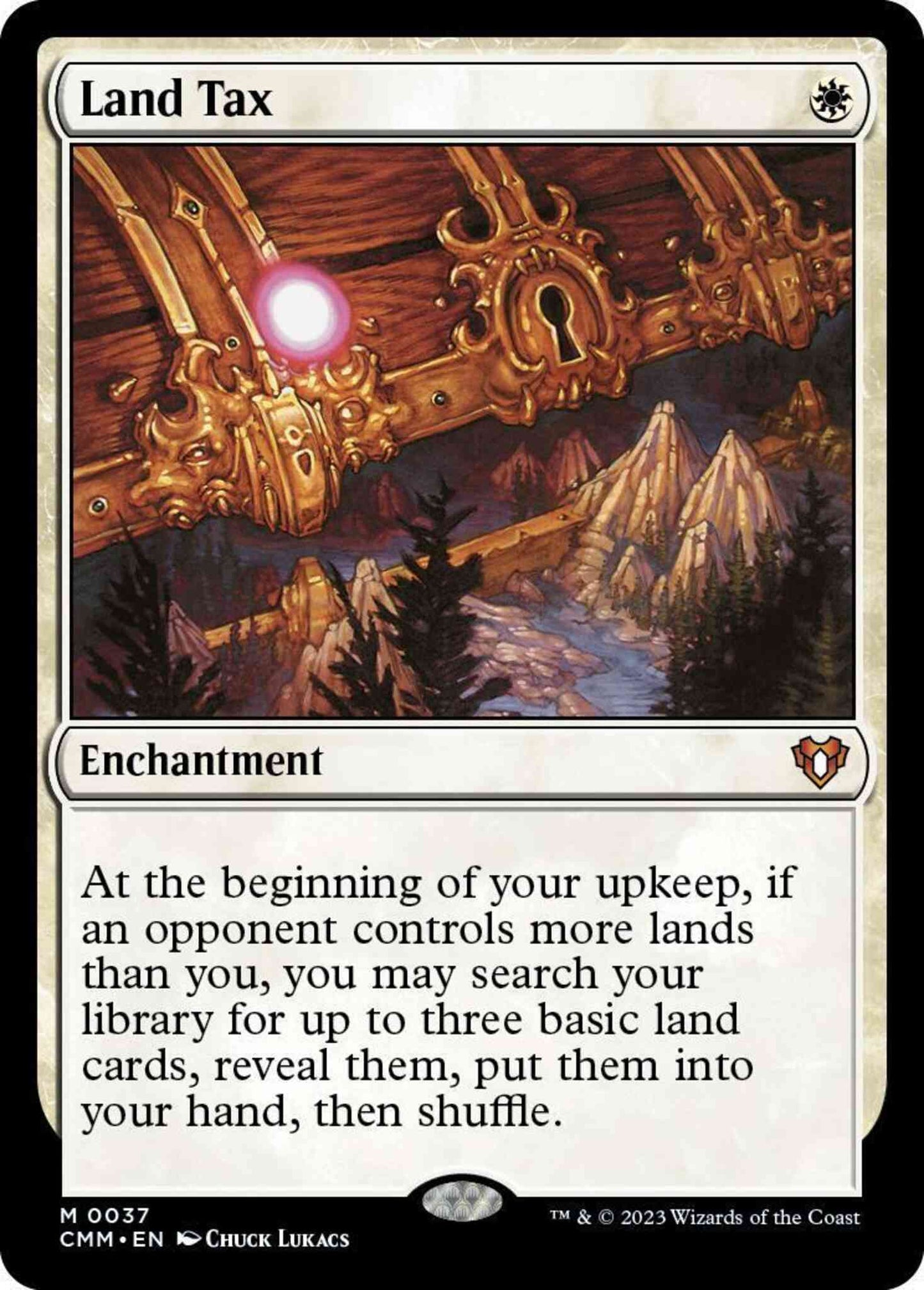 Land Tax [37] [Commander Masters] [Non-Foil]