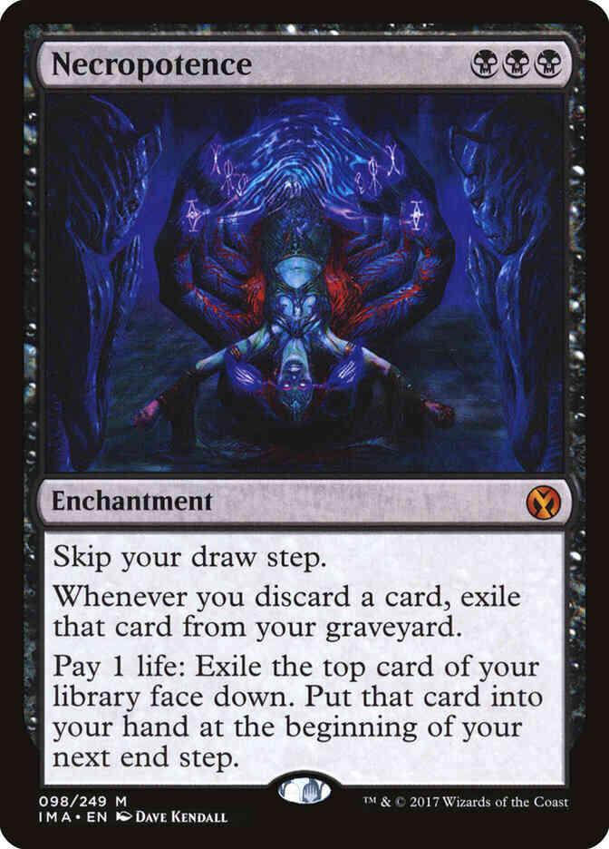Necropotence [98] [Iconic Masters] [Non-Foil]