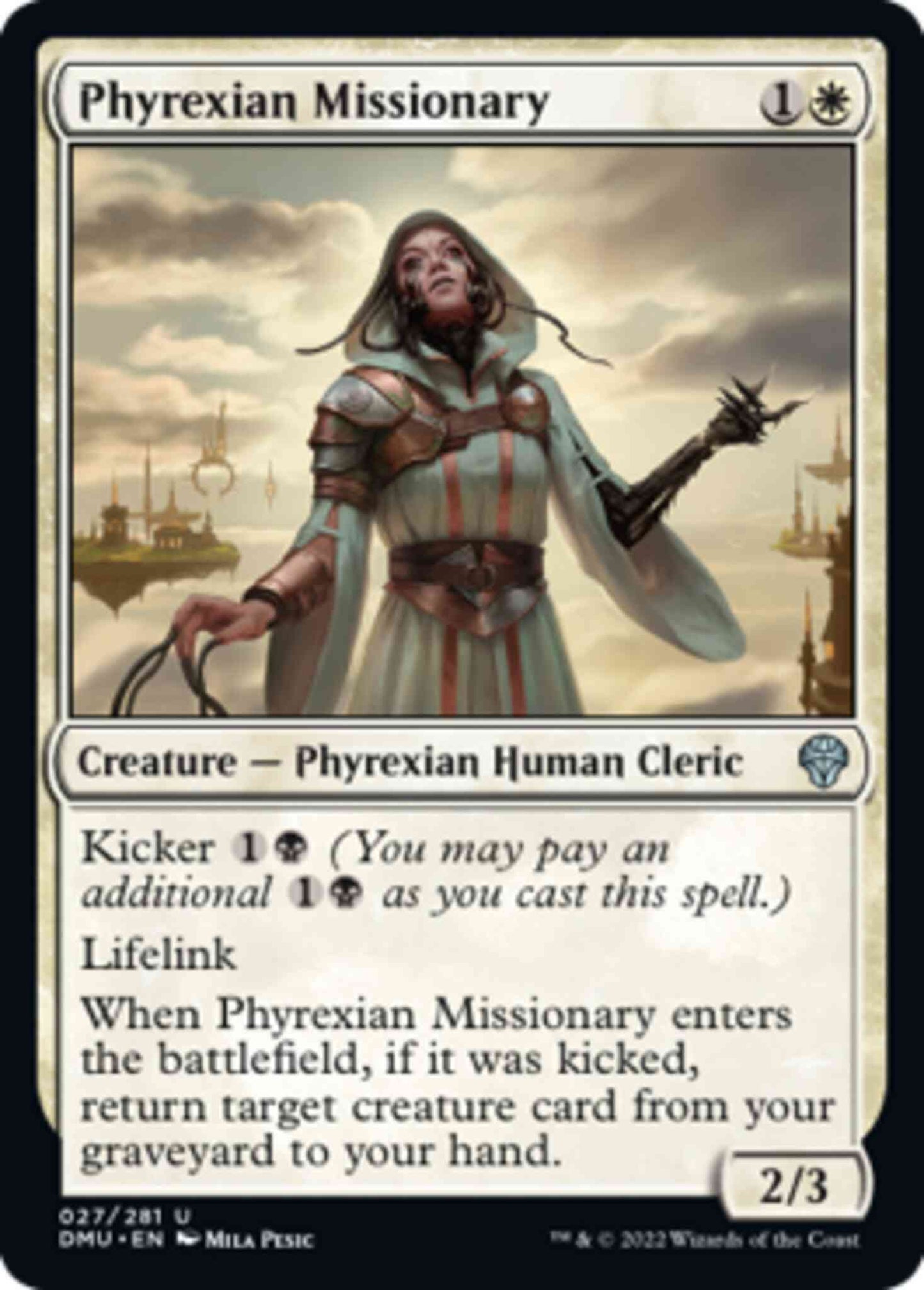 Phyrexian Missionary [27] [Dominaria United] [Non-Foil]