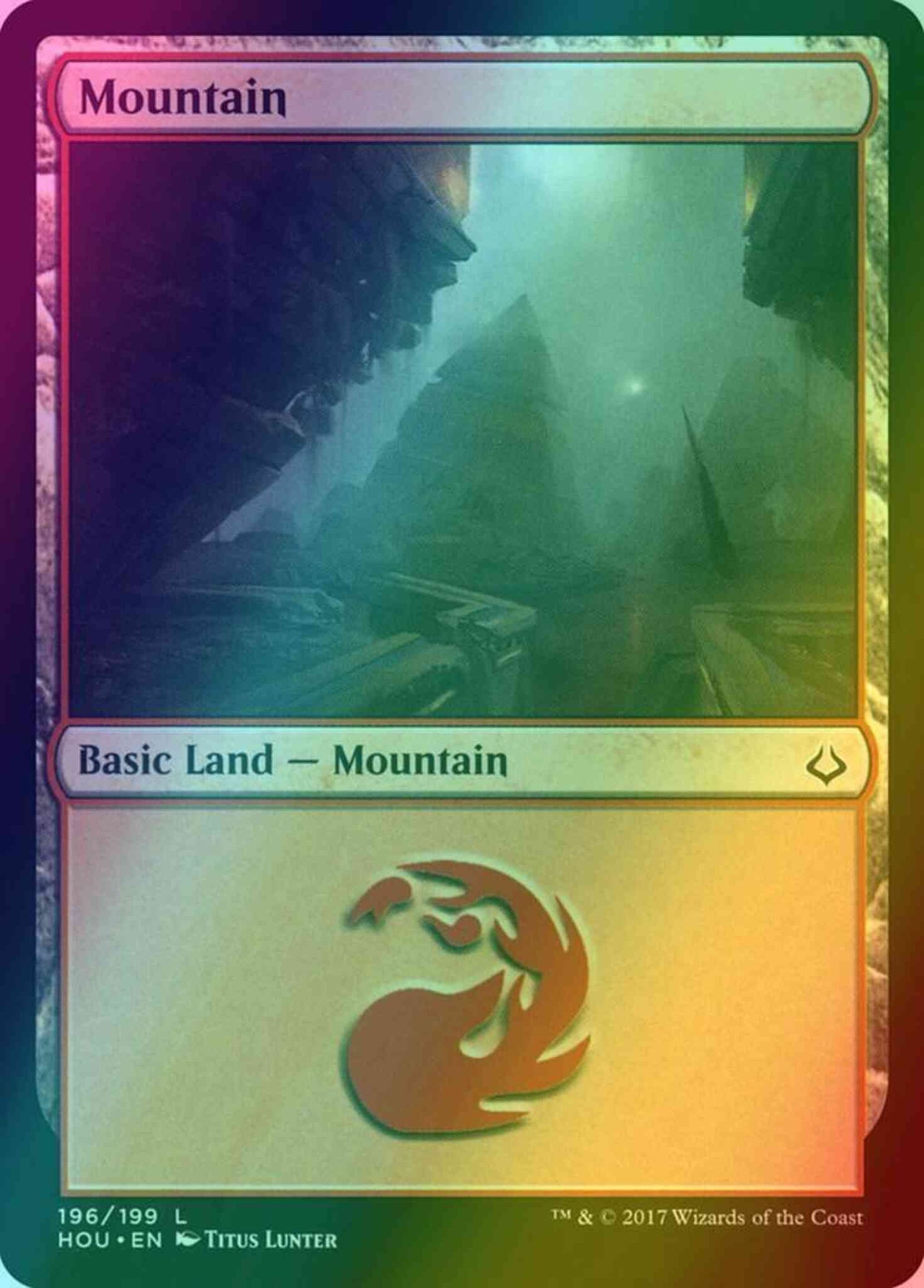Mountain [196] [Hour of Devastation] [Foil]