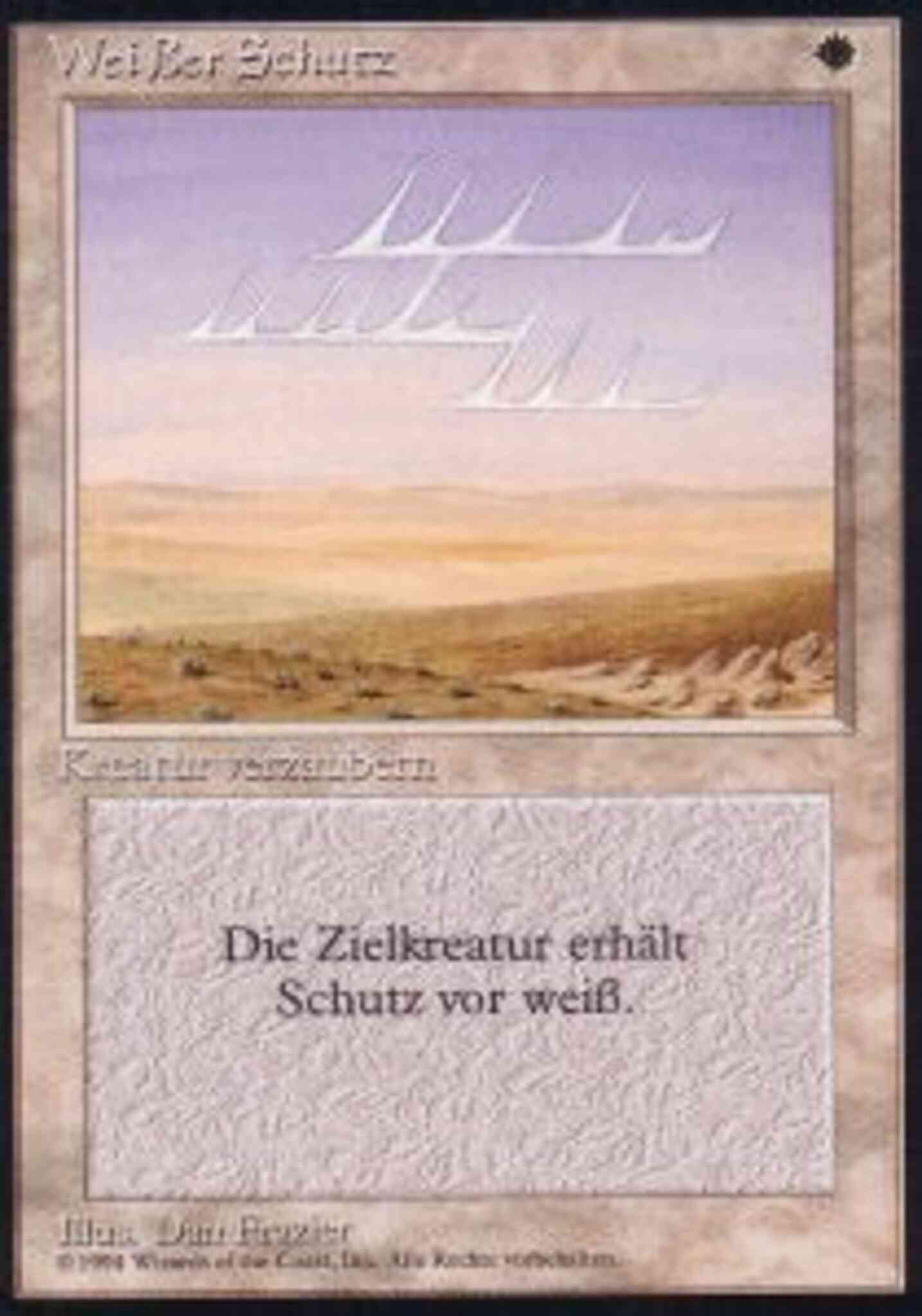 White Ward - German [45] [Foreign Black Border: German] [Non-Foil]