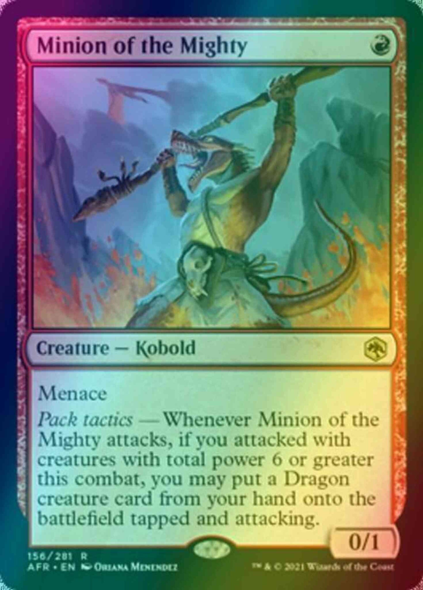Minion of the Mighty [156] [Adventures In The Forgotten Realms] [Foil]
