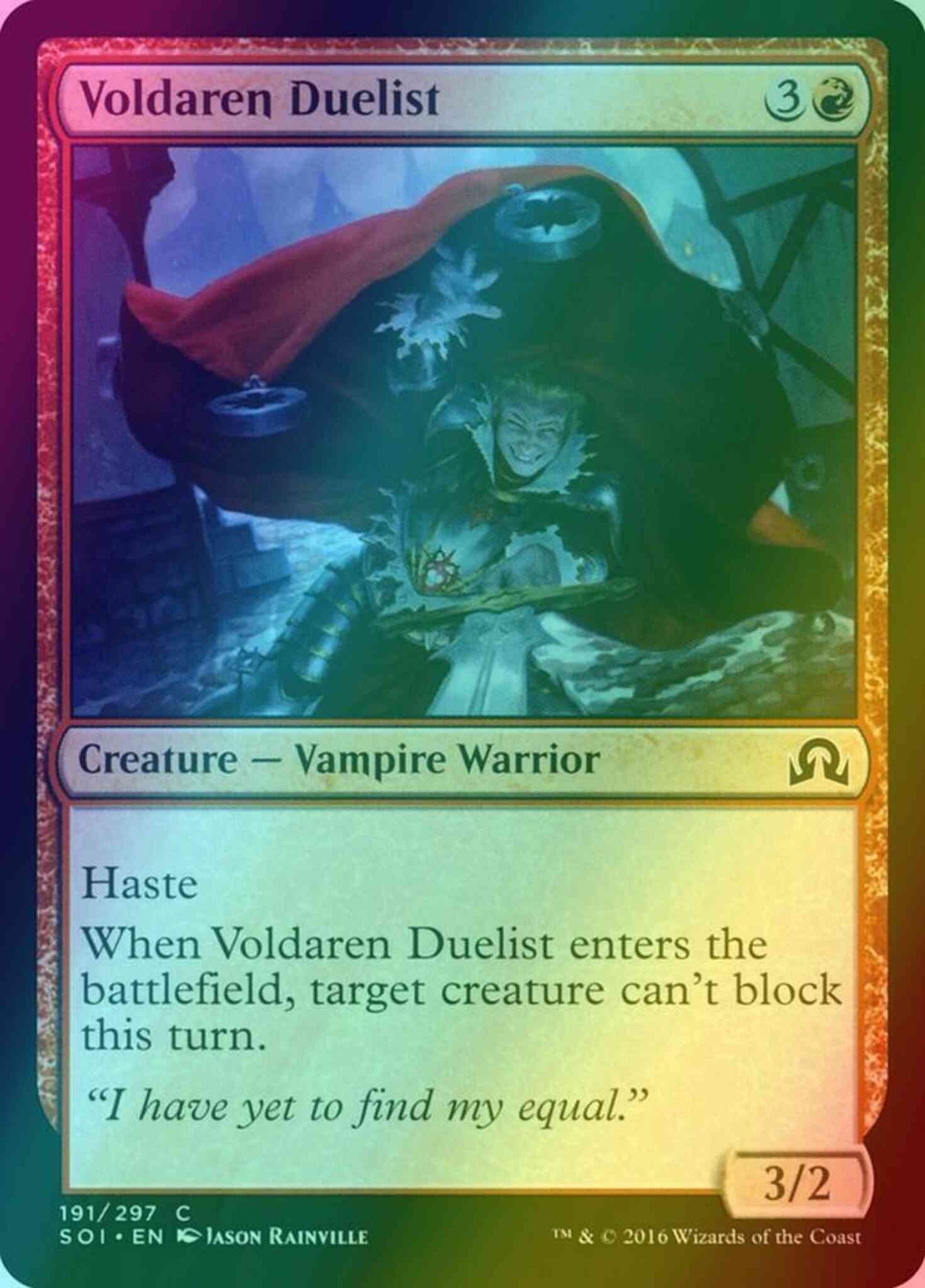 Voldaren Duelist [191] [Shadows over Innistrad] [Foil]