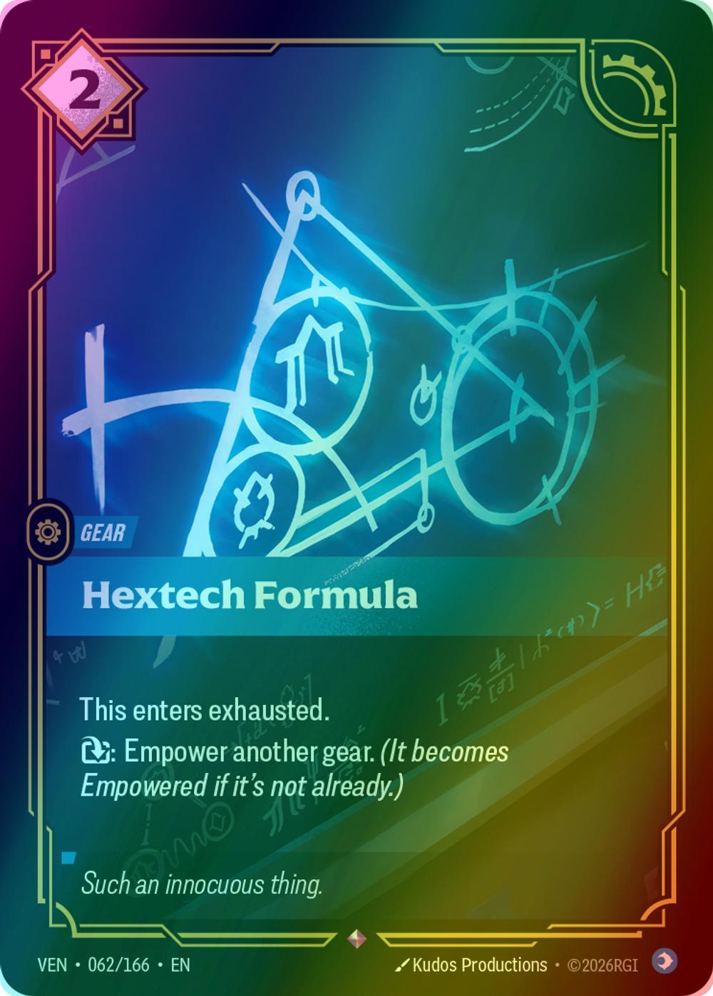 Hextech Formula - 062/166 [Vendetta] [Foil]