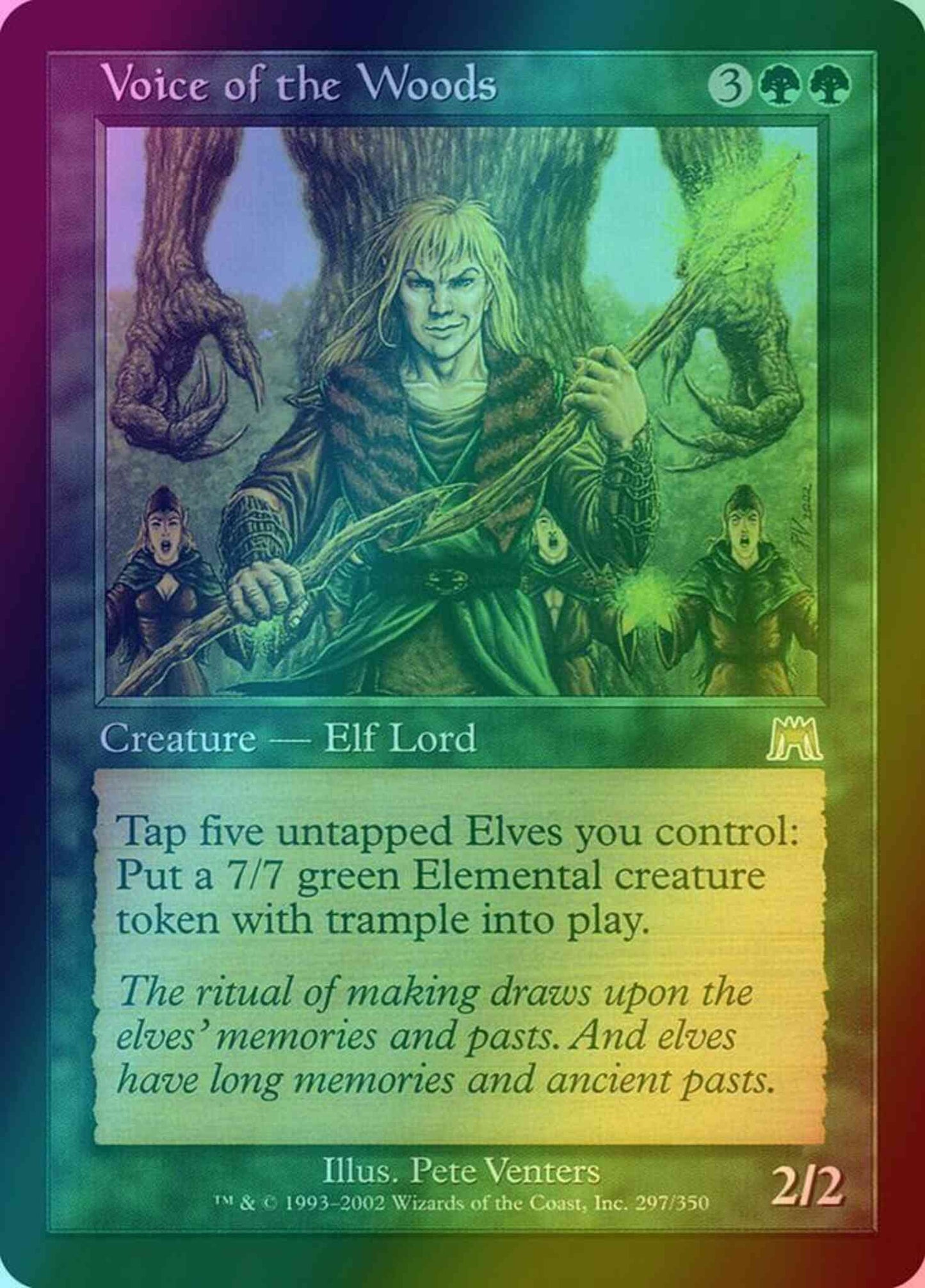 Voice of the Woods [297] [Onslaught] [Foil]