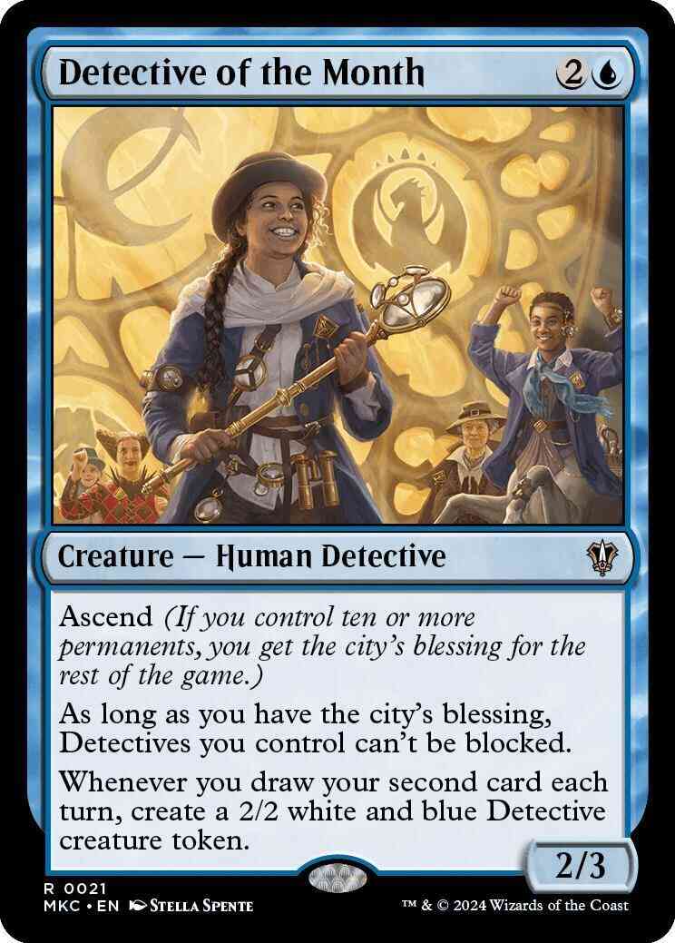 Detective of the Month [21] [Murders at Karlov Manor: Commander] [Non-Foil]