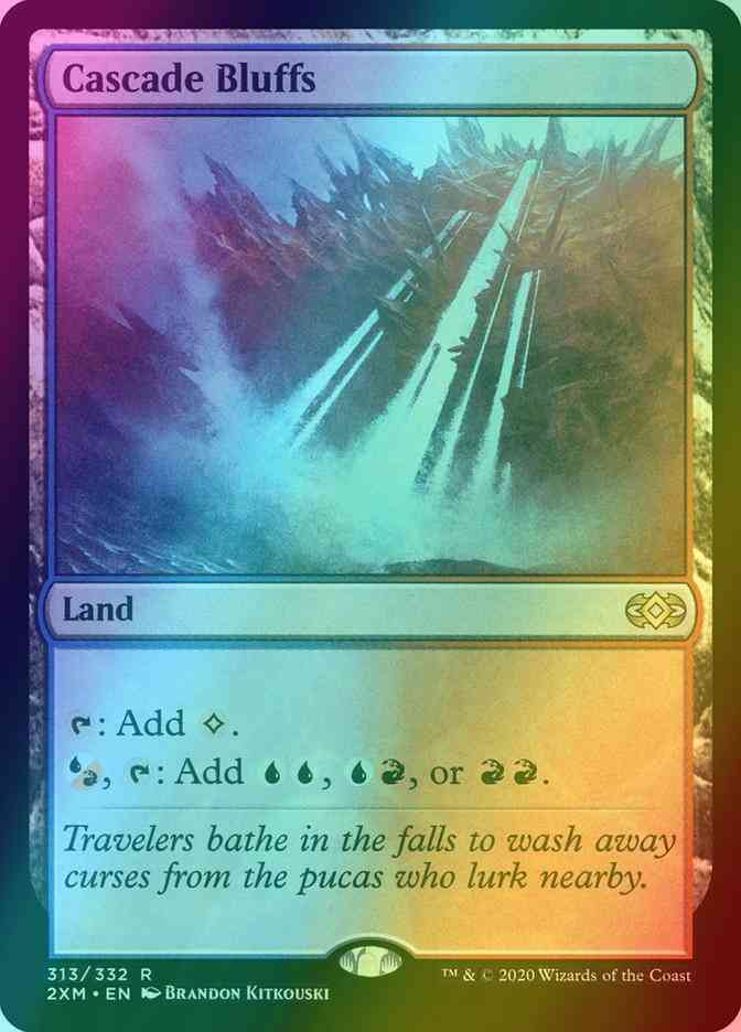 Cascade Bluffs [313] [Double Masters] [Foil]