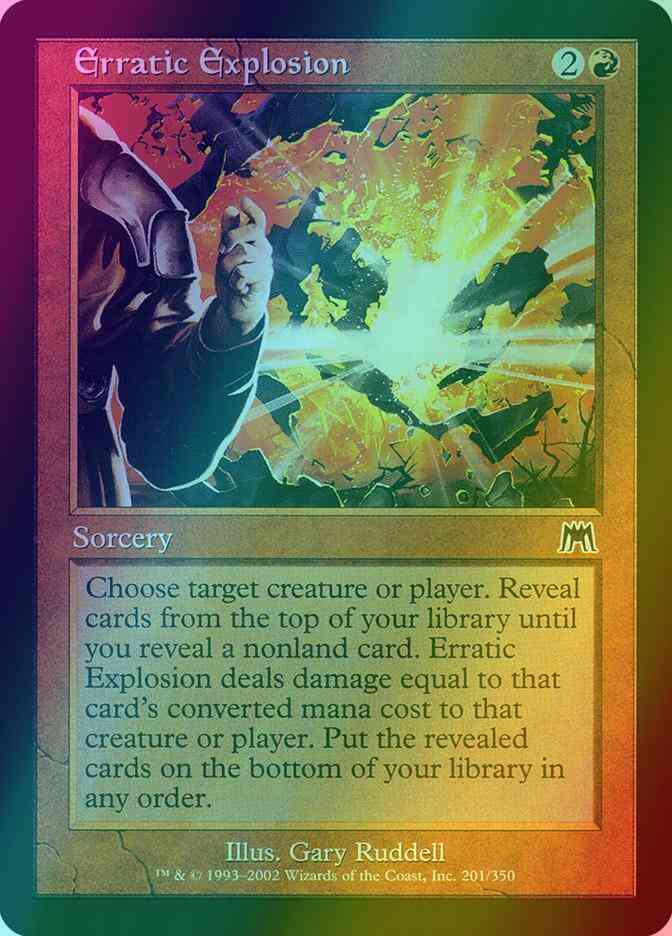 Erratic Explosion [201] [Onslaught] [Foil]