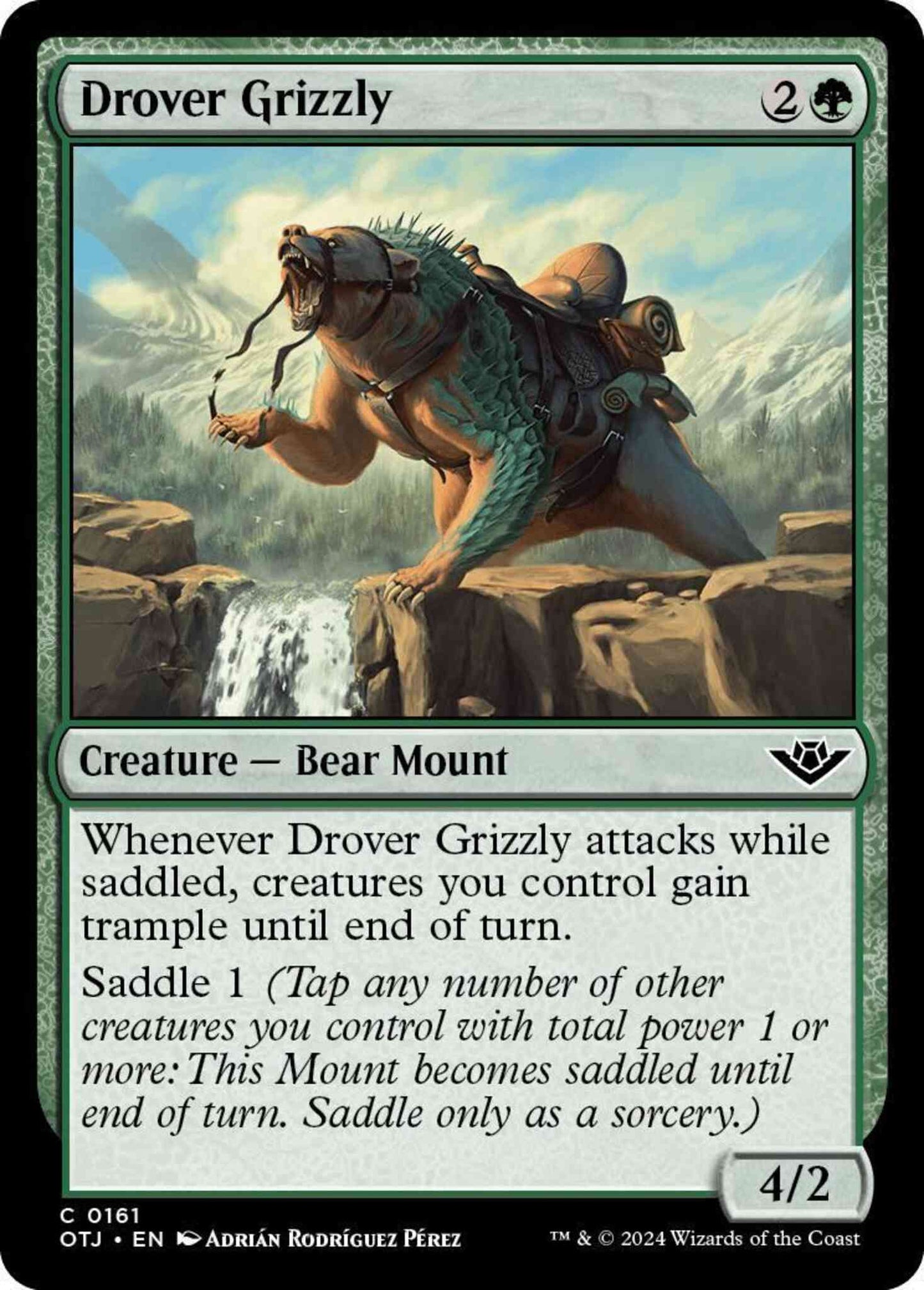 Drover Grizzly [161] [Outlaws of Thunder Junction] [Non-Foil]