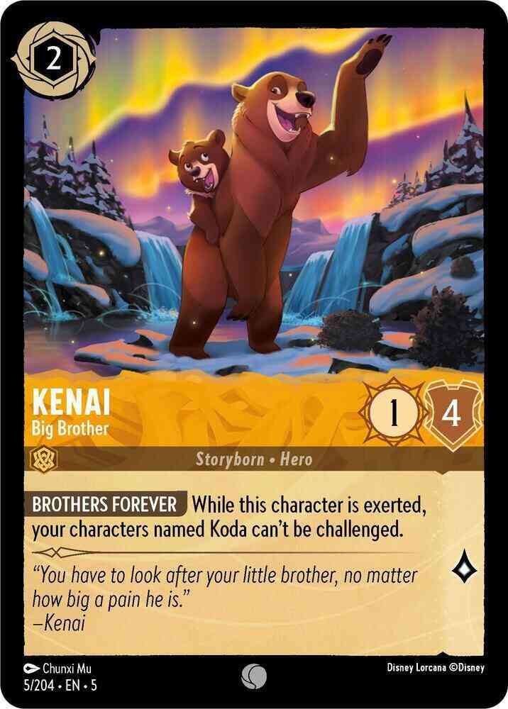 Kenai - Big Brother - 5/204 [Shimmering Skies] [Non-Foil]