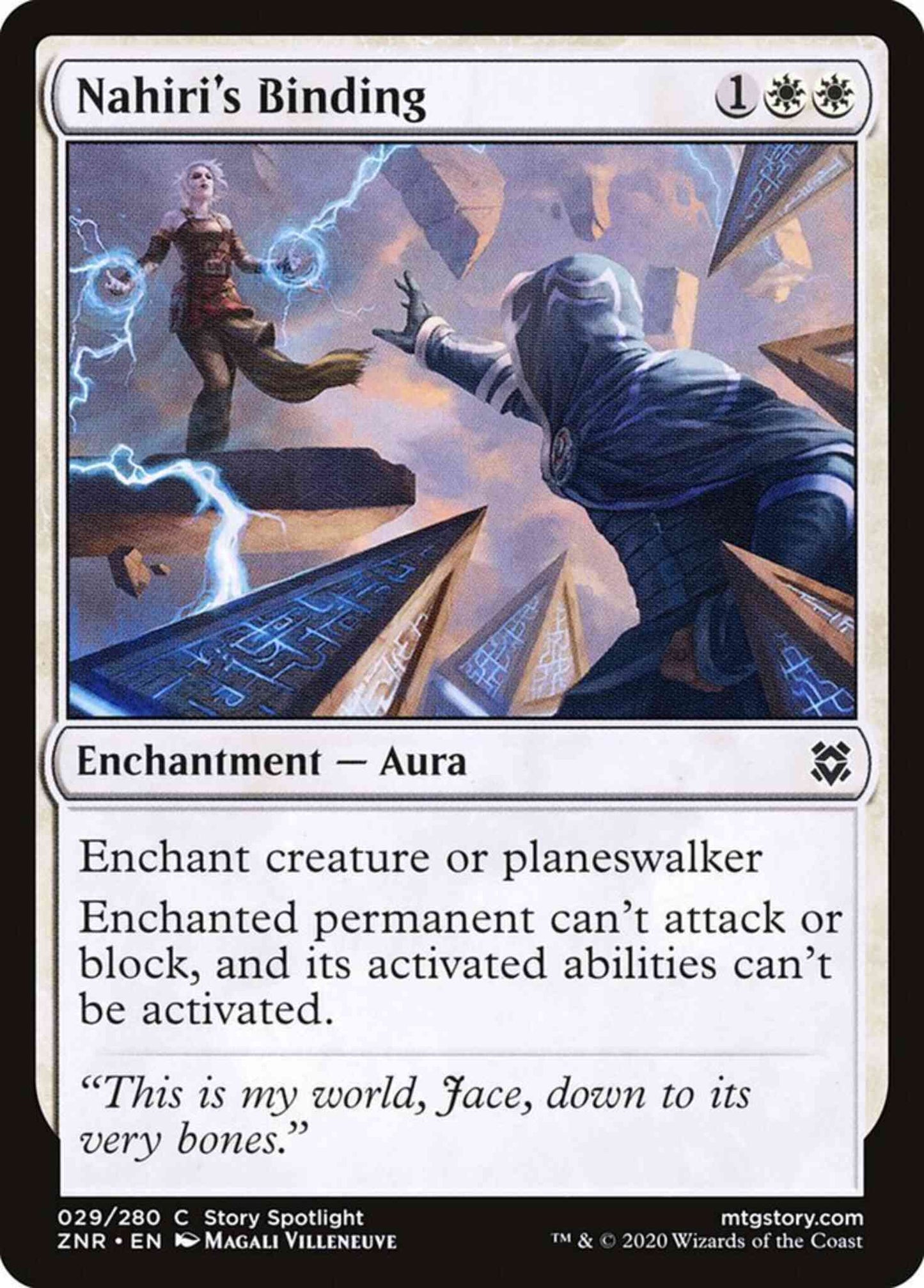 Nahiri's Binding [29] [Zendikar Rising] [Non-Foil]
