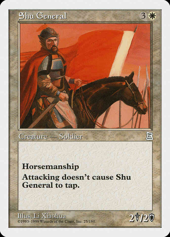 Shu General - Chinese [25] [Chinese Portal Three Kingdoms] [Non-Foil]
