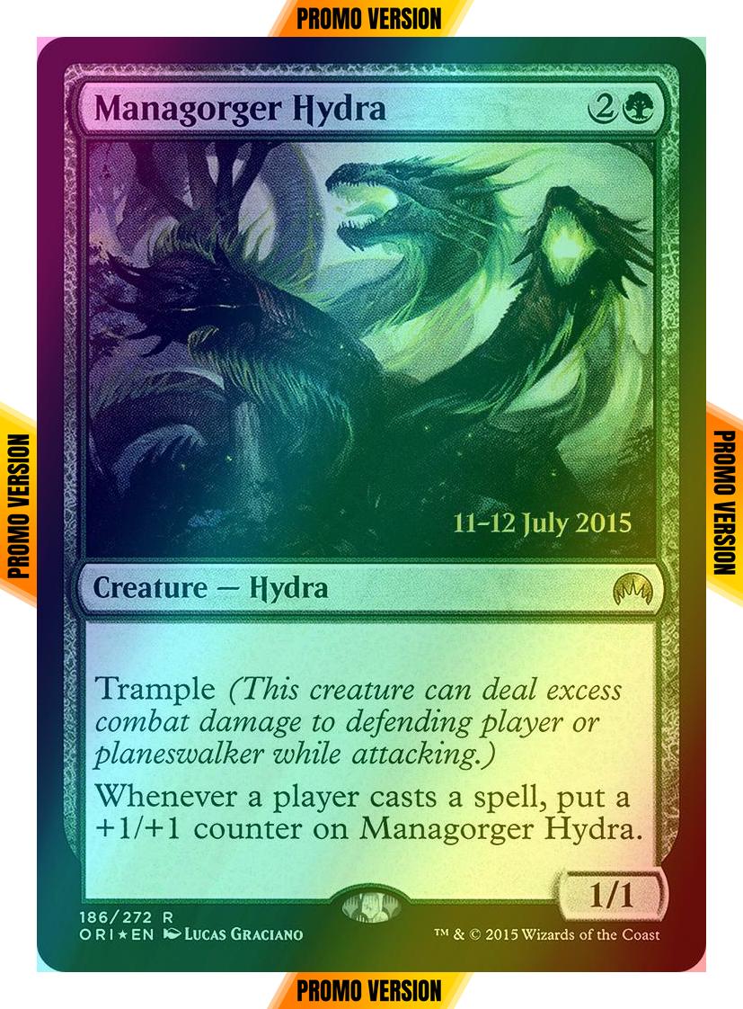 Managorger Hydra [186s] [Magic Origins Promos] [Foil]